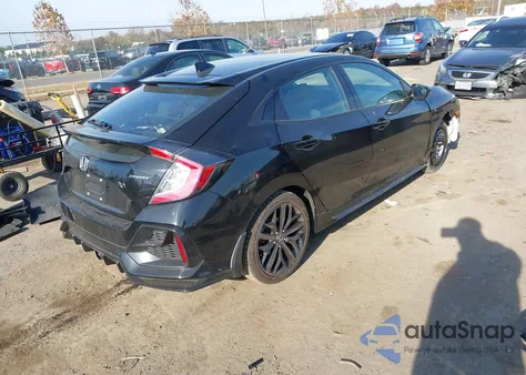 2021 Honda Civic Sport from USA, damaged, VIN SHHFK7H43MU411791